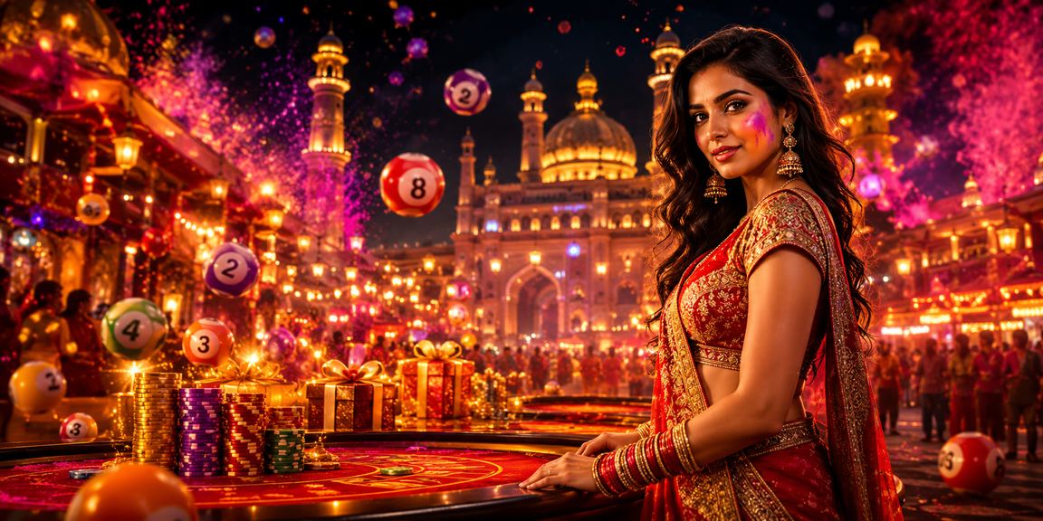 Lottery tickets sold at Lucknow during Holi festival celebrations